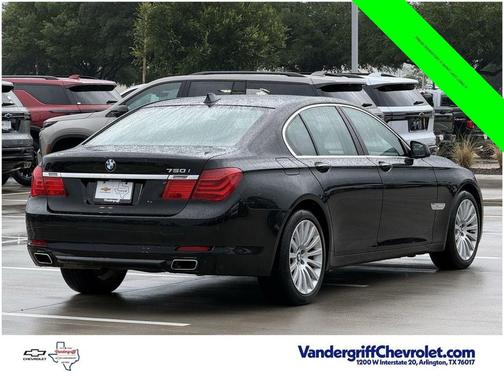 Dk. Blue 2012 BMW 750 I