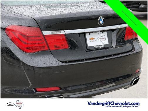 Dk. Blue 2012 BMW 750 I