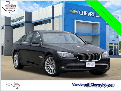 Dk. Blue 2012 BMW 750 I