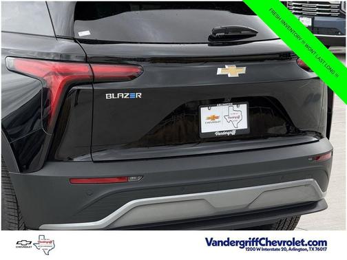 Black 2026 Chevrolet Blazer EV AWD LT