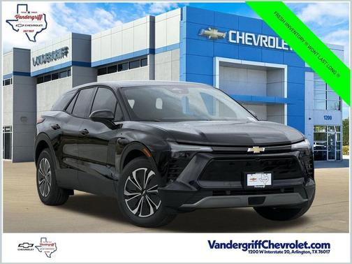 Black 2026 Chevrolet Blazer EV AWD LT