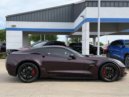 Black Rose Metallic 2017 Chevrolet Corvette Grand Sport