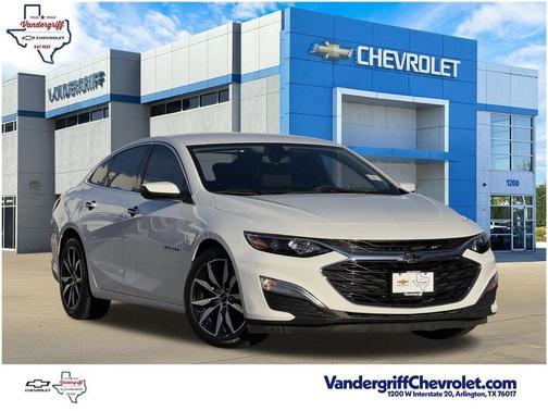 Summit White 2021 Chevrolet Malibu FWD RS