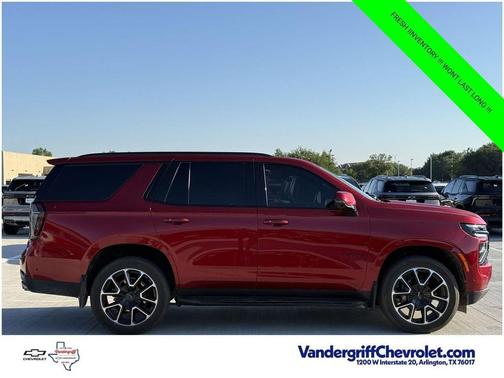 Radiant Red Tintcoat 2025 Chevrolet Tahoe 2WD RST