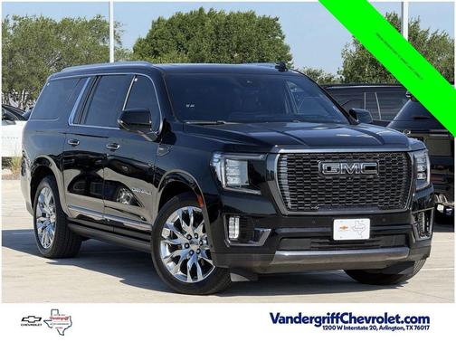 Onyx Black 2023 GMC Yukon XL Denali Ultimate
