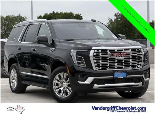 Onyx Black 2025 GMC Yukon Denali