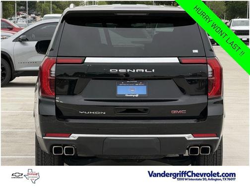 Onyx Black 2025 GMC Yukon Denali