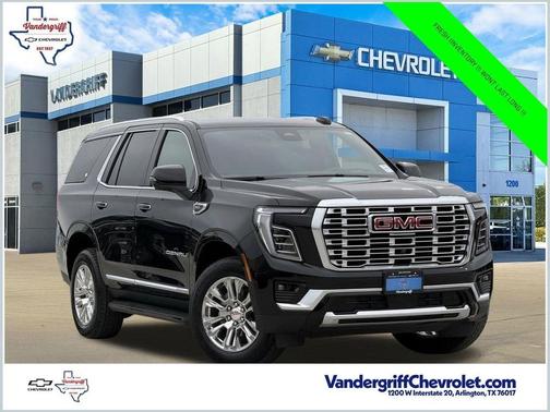 Onyx Black 2025 GMC Yukon Denali