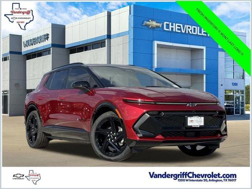 Radiant Red Tintcoat 2026 Chevrolet Equinox EV RS