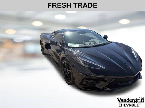 Black 2024 Chevrolet Corvette Stingray w/1LT
