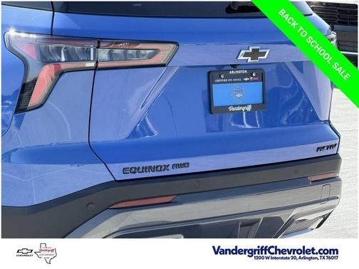 Reef Blue Metallic 2026 Chevrolet Equinox AWD ACTIV