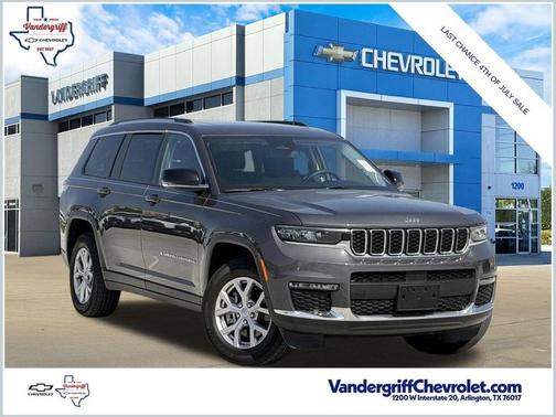 Baltic Gray Metallic Clearcoat 2022 Jeep Grand Cherokee L Limited