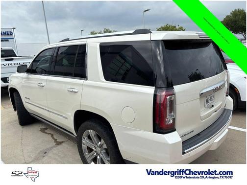 White Diamond Tricoat 2015 GMC Yukon Denali