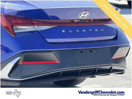 Blue 2025 Hyundai ELANTRA SEL