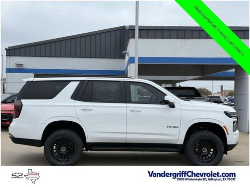 Summit White 2026 Chevrolet Tahoe LS