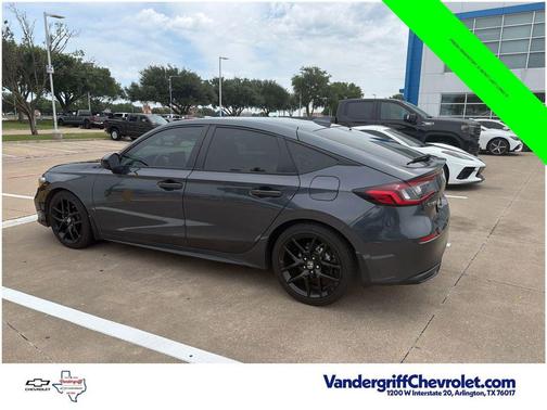 Gray 2025 Honda Civic Sport