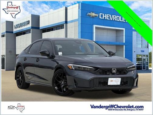 Gray 2025 Honda Civic Sport