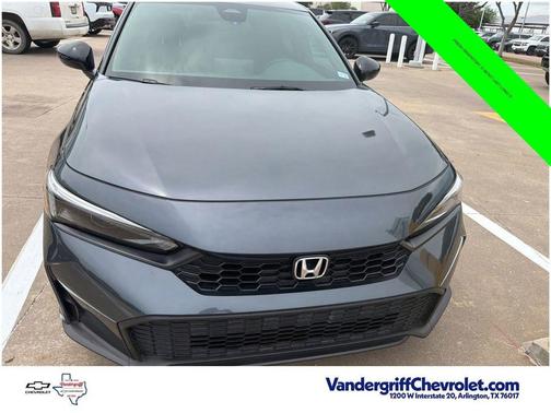 Gray 2025 Honda Civic Sport