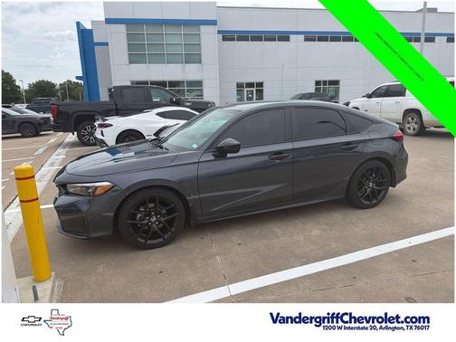 Gray 2025 Honda Civic Sport