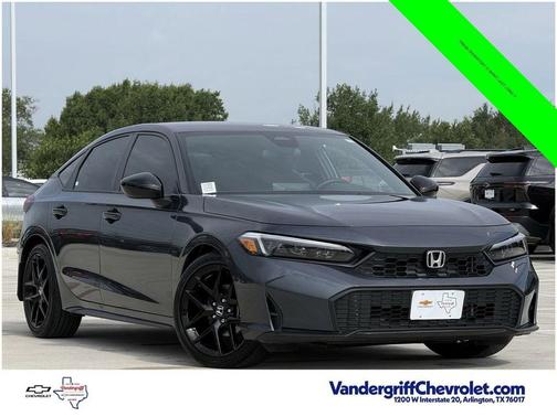 Gray 2025 Honda Civic Sport