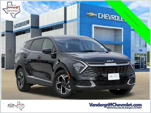 Ebony Black 2025 Kia Sportage LX
