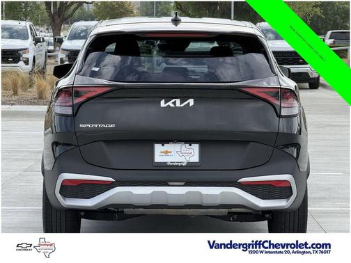 Ebony Black 2025 Kia Sportage LX