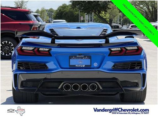 Riptide Blue Metallic 2025 Chevrolet Corvette Z06