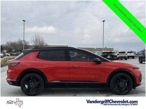 Habanero Orange 2026 Chevrolet Equinox EV RS