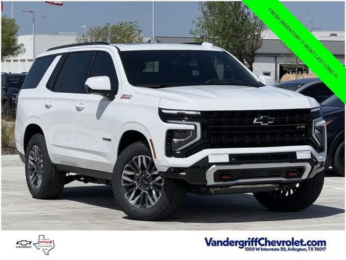Summit White 2026 Chevrolet Tahoe 4WD Z71