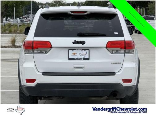 Bright White Clearcoat 2015 Jeep Grand Cherokee Laredo