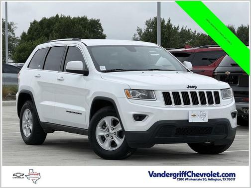 Bright White Clearcoat 2015 Jeep Grand Cherokee Laredo