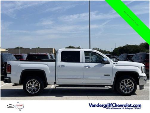 Summit White 2018 GMC Sierra 1500 SLT