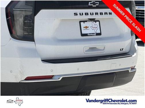 Summit White 2026 Chevrolet Suburban LT