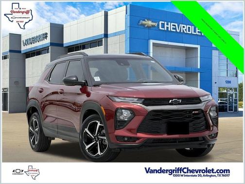 Crimson Metallic 2023 Chevrolet Trailblazer RS