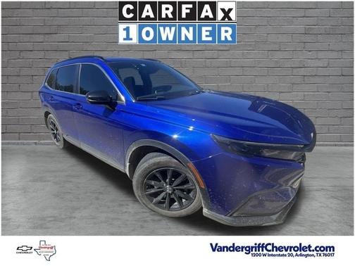 Blue 2024 Honda CR-V Hybrid Sport FWD