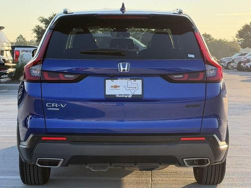 Blue 2024 Honda CR-V Hybrid Sport FWD
