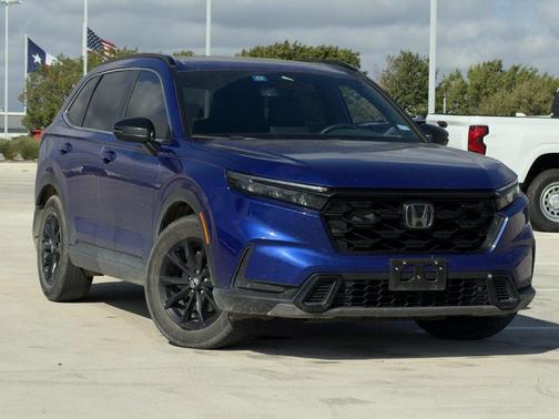 Blue 2024 Honda CR-V Hybrid Sport FWD