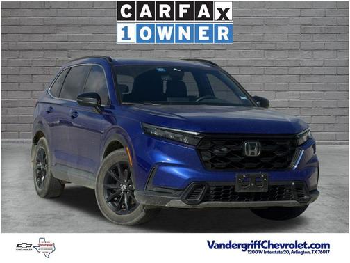 Blue 2024 Honda CR-V Hybrid Sport FWD