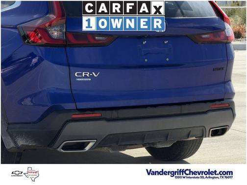 Blue 2024 Honda CR-V Hybrid Sport FWD