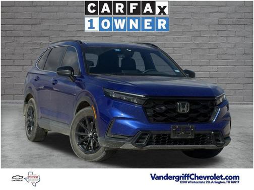 Blue 2024 Honda CR-V Hybrid Sport FWD