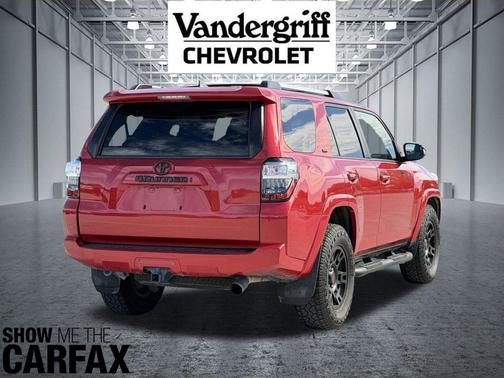 Barcelona Red Metallic 2021 Toyota 4Runner SR5 Premium