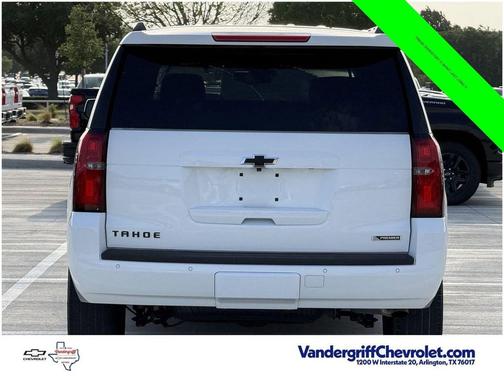 Summit White 2018 Chevrolet Tahoe Premier