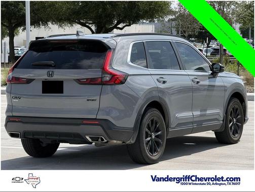 Gray 2024 Honda CR-V Hybrid Sport AWD