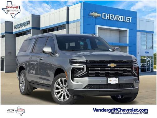 Sterling Gray Metallic 2026 Chevrolet Suburban High Country, 4WD SUV