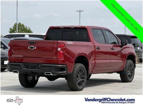 Radiant Red Tintcoat 2026 Chevrolet Silverado 1500 LT Trail Boss