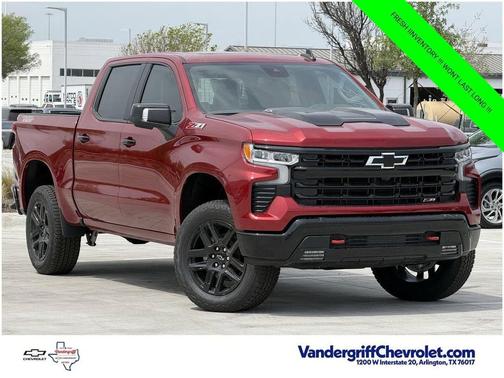 Radiant Red Tintcoat 2026 Chevrolet Silverado 1500 LT Trail Boss