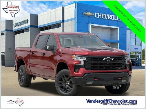 Radiant Red Tintcoat 2026 Chevrolet Silverado 1500 LT Trail Boss