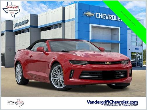 Red Hot 2017 Chevrolet Camaro 1LT