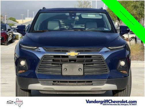 Blue Glow Metallic 2022 Chevrolet Blazer 3LT