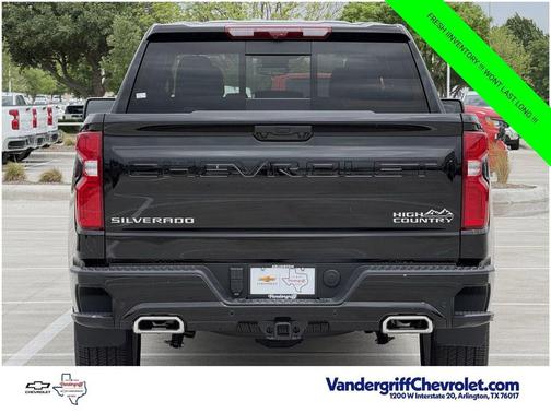 Black 2026 Chevrolet Silverado 1500 High Country
